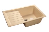 GRANFEST Мойка PRACTIK 760L  1-чаша+крыло 756*495мм бежевый арт.GF- GRANFEST Мойка PRACTIK 760L  1-чаша+крыло 756*495мм бежевый арт.GF-