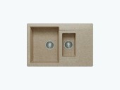 Кухонная мойка Polygran BRIG-770 №302 Песоч Кухонная мойка Polygran BRIG-770 №302 Песоч