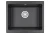 5551, ЧЁРНЫЙ, кухонная мойка, кварц