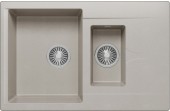Кухонная мойка Polygran BRIG-770 №14 Серый Кухонная мойка Polygran BRIG-770 №14 Серый