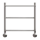 Полотенцесушитель водяной Point Афина PN04155P П2 500x500 с полкой, хром Полотенцесушитель водяной Point Афина PN04155P П2 500x500 с полкой, хром