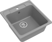 EWIGSTEIN Мойка ELEGANT 50  1-чаша 518*478мм серый металлик арт.EW-