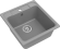 EWIGSTEIN Мойка ELEGANT 50  1-чаша 518*478мм серый металлик арт.EW-