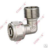 Угольник компрессионный с наружной резьбой 20х3/4 Comtek 