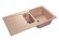 GRANFEST Мойка STANDART 940KL  1,5-чаши+крыло 940*495мм светло-розовый арт.GF- GRANFEST Мойка STANDART 940KL  1,5-чаши+крыло 940*495мм светло-розовый арт.GF-