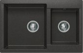 Кухонная мойка Polygran BRIG-772 №16 Черн Кухонная мойка Polygran BRIG-772 №16 Черн