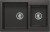 Кухонная мойка Polygran BRIG-772 №16 Черн