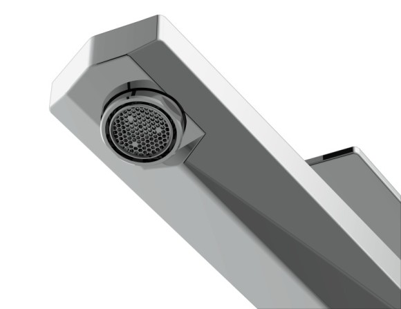 Смеситель для раковины высокий WISLA однорычажный клик клак