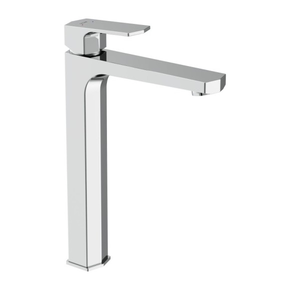 Смеситель для раковины высокий WISLA однорычажный клик клак