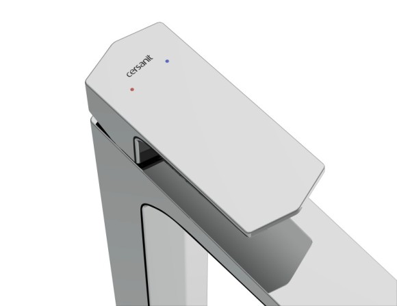 Смеситель для раковины высокий WISLA однорычажный клик клак