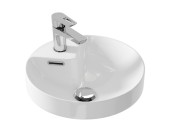 Раковина в столешницу CREA 38 1 отв.
