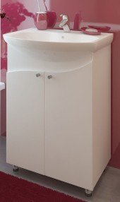 55 Тумба "Spring 55 №6" (ум.Элеганс 55) белый 55 Тумба "Spring 55 №6" (ум.Элеганс 55) белый