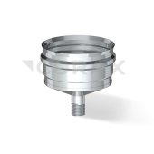 Конденсатоотвод для сэндвича Ф80 (нерж.0,5 мм ) внеш.