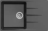 EWIGSTEIN Мойка GERD 60F  1-чаша+крыло 780*500мм черный арт.EW- EWIGSTEIN Мойка GERD 60F  1-чаша+крыло 780*500мм черный арт.EW-