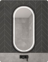 50 Зеркало "Richard 50" универсальное (сенсорный выключатель, рама пластик, гор-вер) 50 Зеркало "Richard 50" универсальное (сенсорный выключатель, рама пластик, гор-вер)