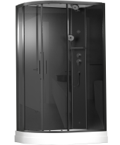 Timo Premium ILMA Black 902 R душевая кабина (120*80*222) Timo Premium ILMA Black 902 R душевая кабина (120*80*222)