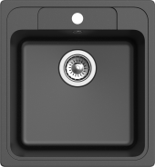 EWIGSTEIN Мойка ELEGANT 50  1-чаша 518*478мм черный арт.EW-