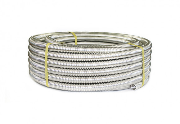 Труба гофр. из нерж. стали SS304 Stahlmann 25А, отожженная, 30м