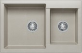 Кухонная мойка Polygran BRIG-772 №14 Серый Кухонная мойка Polygran BRIG-772 №14 Серый