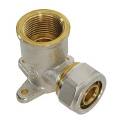 Угольник компрессионный с настенный 16х1/2 Comtek