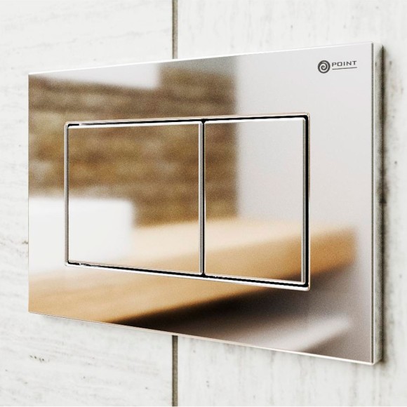 Клавиша смыва Point Ника PN44081C для инсталляции, хром Клавиша смыва Point Ника PN44081C для инсталляции, хром