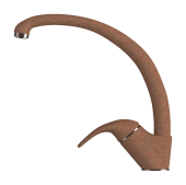 Смеситель кухонный POLYGRAN Высокий (терракот №307) Смеситель кухонный POLYGRAN Высокий (терракот №307)