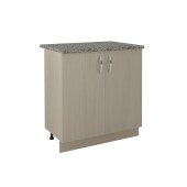 800 Стол рабочий/разделочный - дуб млечный (80х84х43) 800 Стол рабочий/разделочный - дуб млечный (80х84х43)