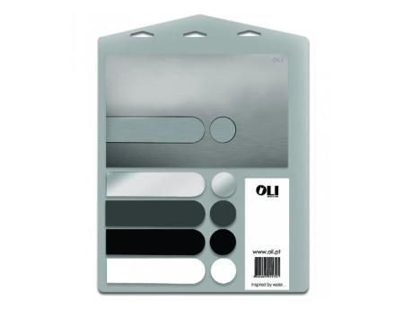 Панель механическая двойная OLI i-PLATE пластик, 4 цвета Панель механическая двойная OLI i-PLATE пластик, 4 цвета