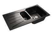GRANFEST Мойка STANDART 940KL  1,5-чаши+крыло 940*495мм черный арт.GF- GRANFEST Мойка STANDART 940KL  1,5-чаши+крыло 940*495мм черный арт.GF-
