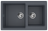 Мойка Ulgran U-505-343, антрацит