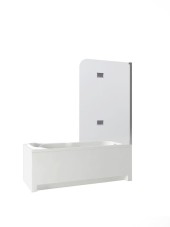 JY140 Душевое ограждение на ванну 120х130, прозрачное стеклочное стекло JY140 Душевое ограждение на ванну 120х130, прозрачное стеклочное стекло