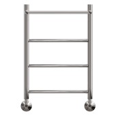 Полотенцесушитель водяной Point Афина PN04156P П3 500x600 с полкой, хром Полотенцесушитель водяной Point Афина PN04156P П3 500x600 с полкой, хром