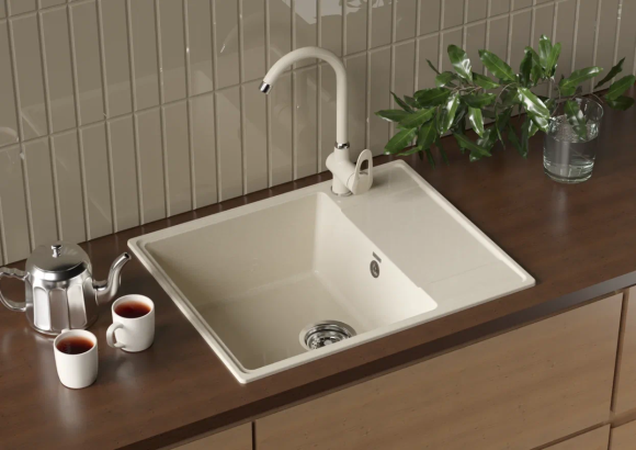 Cмеситель ULGRAN Quartz UQ-006-07, уголь