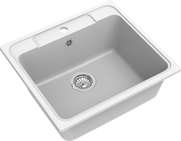 EWIGSTEIN Мойка ELEGANT 60  1-чаша 570*510мм иней арт.EW-