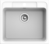 EWIGSTEIN Мойка ELEGANT 60  1-чаша 570*510мм иней арт.EW-