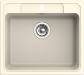 EWIGSTEIN Мойка ELEGANT 60  1-чаша 570*510мм крем арт.EW-