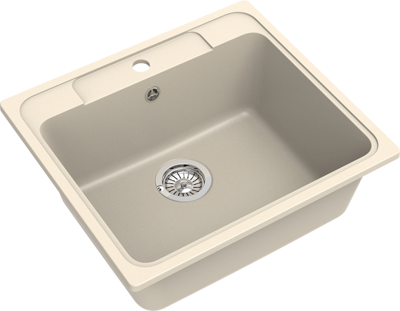 EWIGSTEIN Мойка ELEGANT 60  1-чаша 570*510мм крем арт.EW-
