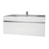 Тумба GRACE, 90 см, подвесная, 1 ящик, белый глянец Тумба GRACE, 90 см, подвесная, 1 ящик, белый глянец