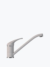 Смеситель кухонный POLYGRAN Низкий (серый №14) Смеситель кухонный POLYGRAN Низкий (серый №14)