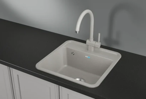 5001, БАЗАЛЬТ, кухонная мойка, СтандАРТ кварц