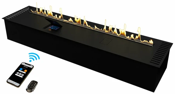 Биокамин автоматический Zefire Automatic 1200 черный