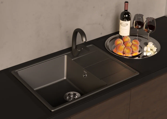 Cмеситель ULGRAN Quartz UQ-007-01, жасмин