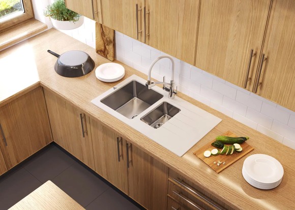 Кухонная мойка TOLERO Twist TTS-890K (№911 (Черн))