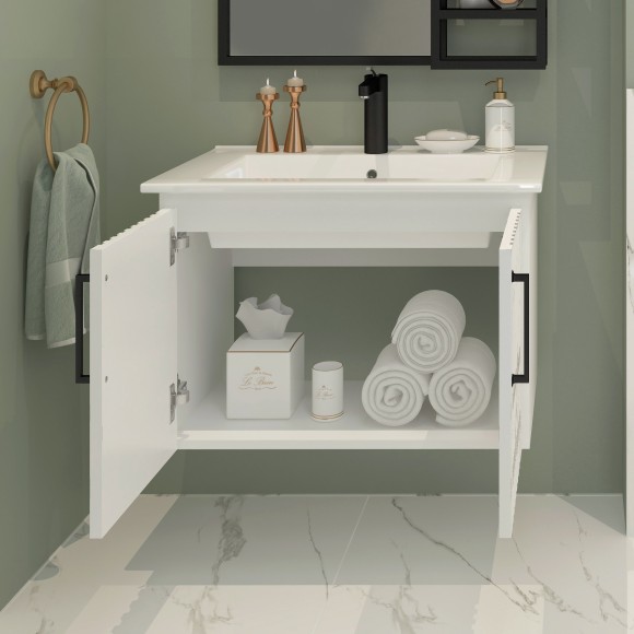 75 Подвесная тумба "Bruklin 75" (ум. Оскар 750) мрамор