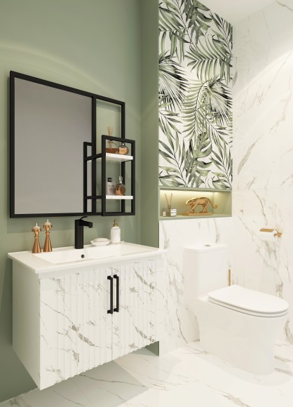 75 Зеркало "Bruklin 75" мрамор 75 Зеркало "Bruklin 75" мрамор