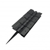 Шарнирный угол для грядки ДПК