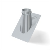 Крышная разделка угловая (нерж. 0,5) Ф150 Крышная разделка угловая (нерж. 0,5) Ф150