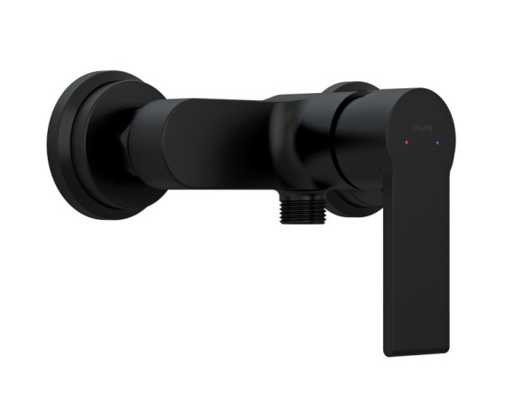 Смеситель для душа BRASKO BLACK однорычажный черный