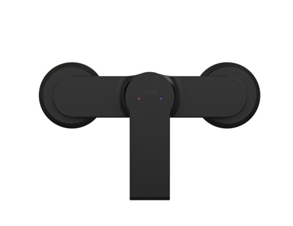 Смеситель для душа BRASKO BLACK однорычажный черный