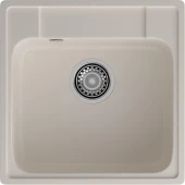 GRANFEST Мойка QUARZ 48  1-чаша 480*480мм белый арт.GF-Z-